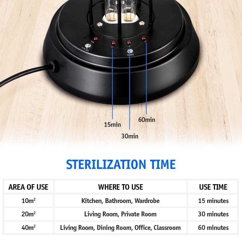 UV-C Sanitizing Light Disinfection Room Lamp: Glow Tower-xinru shop