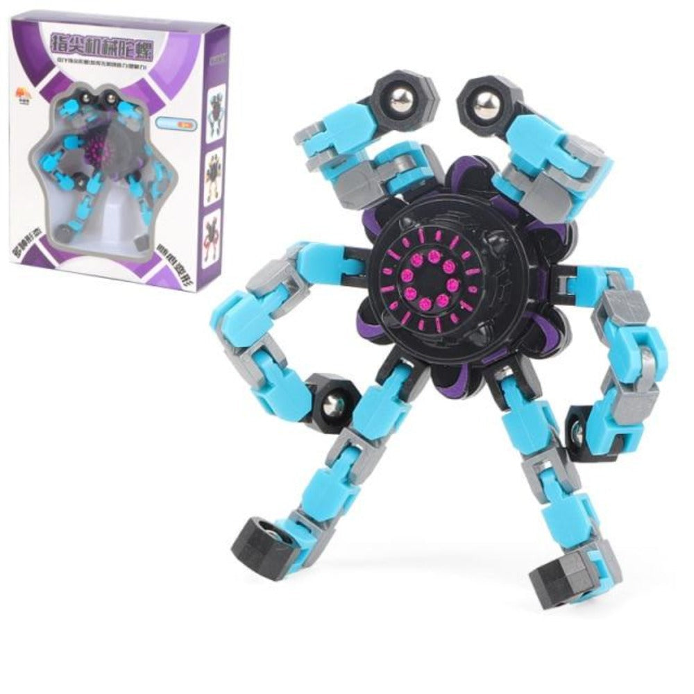 Transforming Robot Finger Fidget Spinner Gyro-xinru