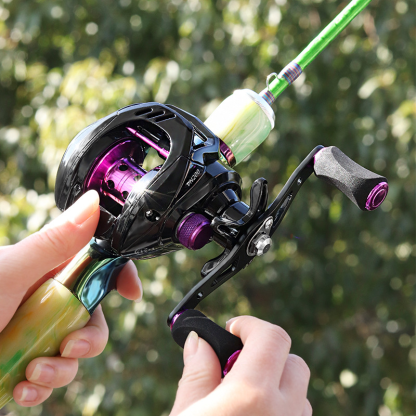 Throw Magnetic Brake Raft Fishing Metal Fishing Reel-xinru shop