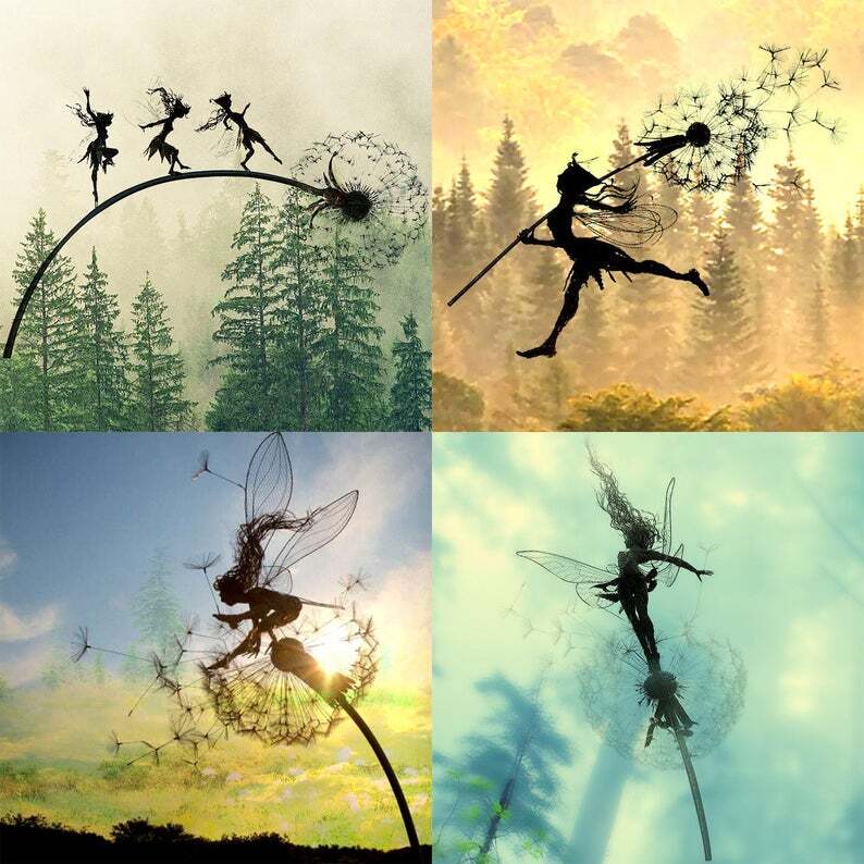 Wonderland Garden Decoration The naughty Spirits Are Dancing-xinru