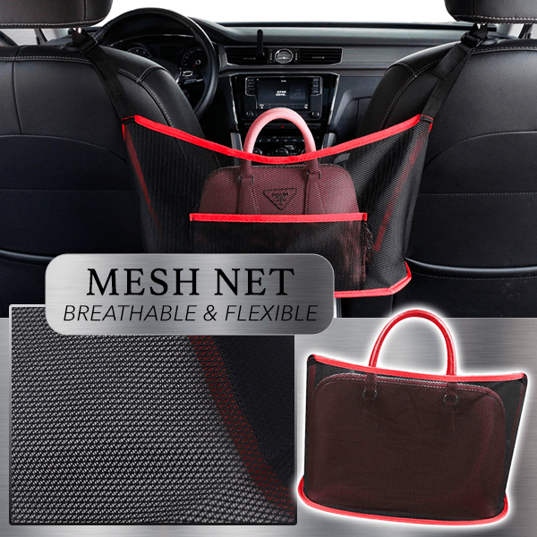 Car Net Pocket Handbag Holder-xinru