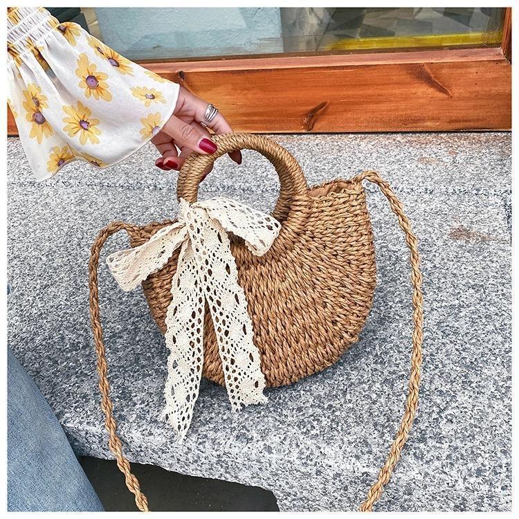 ストローバッグショルダーメッセンジャーバッグ-xinru shop