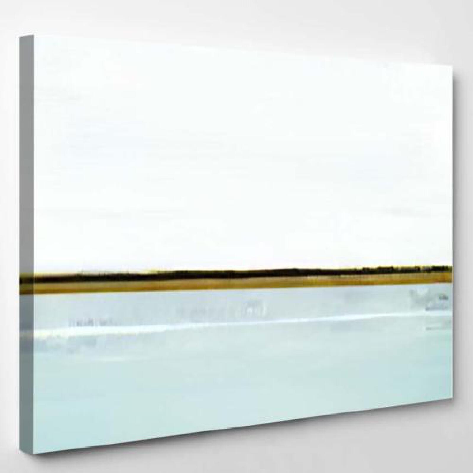 Blue Brown Abstract Art-xinru shop