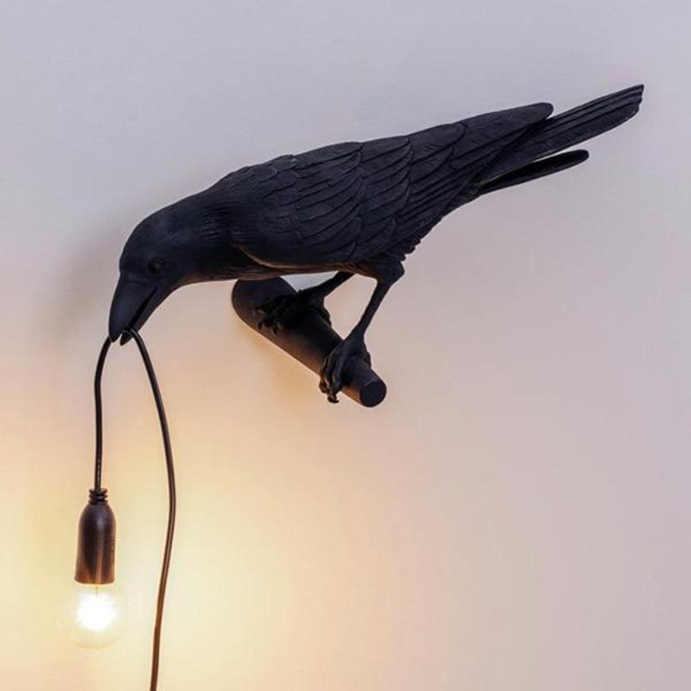 Auspicious Bird Raven Standing Table Lamp-xinru