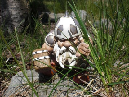 Viking Victor Nordic Dwarf Garden Grass Gnome Statue-xinru