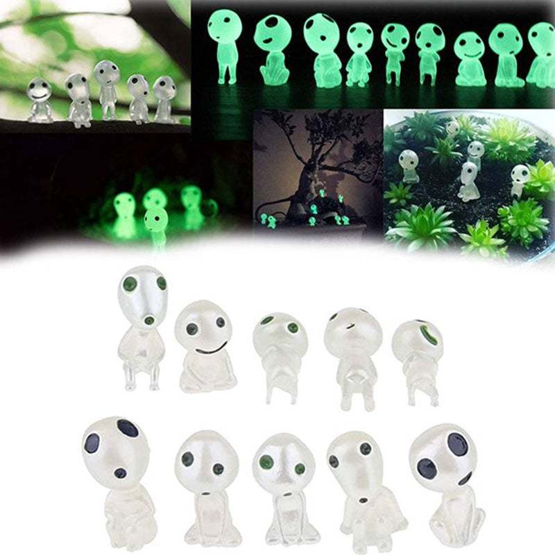 Princess Mononoke Luminous Tree Elves Doll Ornament-xinru