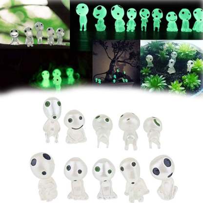 Princess Mononoke Luminous Tree Elves Doll Ornament-xinru