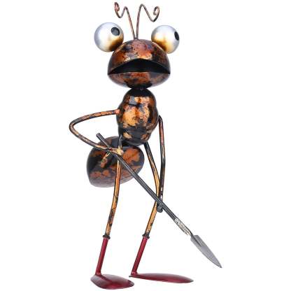 Metal Ant Garden Decorative Sculpture Outdoor Statue-xinru