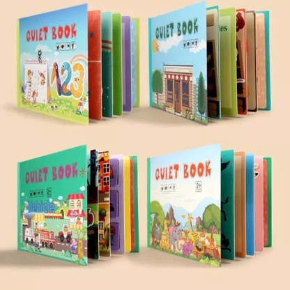 Montessori Busy Book For Kids To Develop Learning Skills-xinru