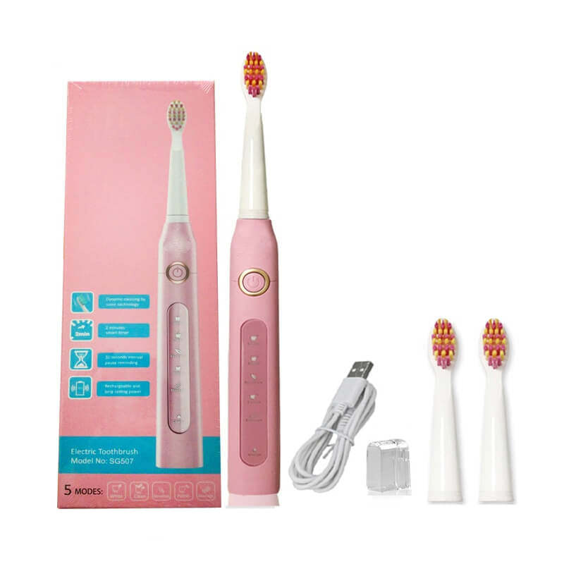 5 Mode Electric Toothbrush Sonic Rechargeable Smart Toothbrush-xinru