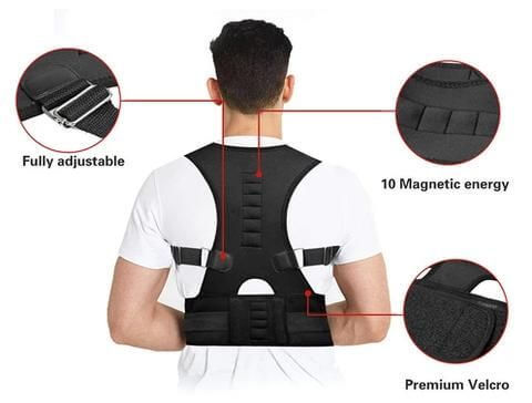 Unisex Adjustable Back Support Posture Corrector-xinru