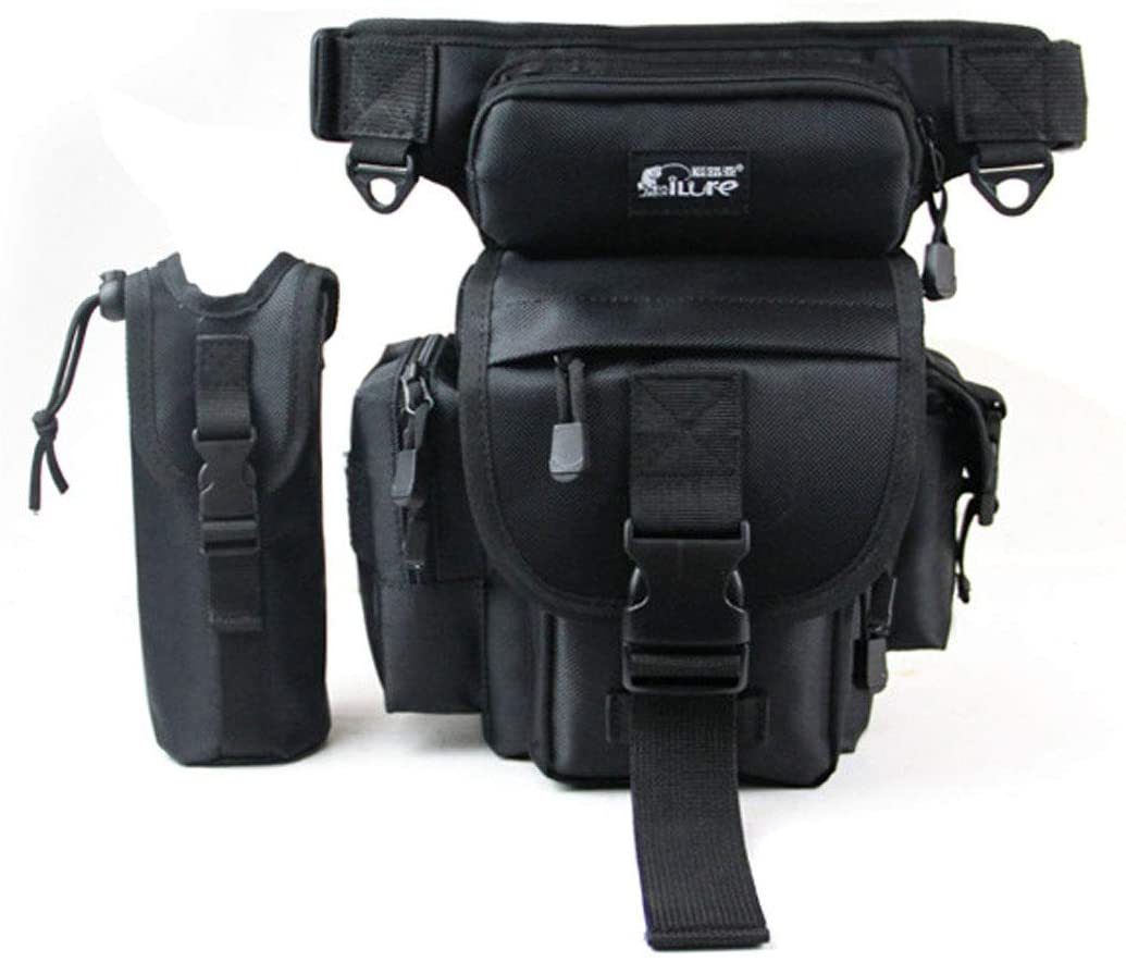 Motorcycle Drop Leg Bag Outdoor Waist Pack Pouch Pocket-xinru