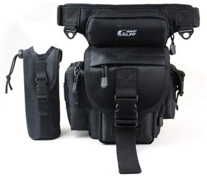 Motorcycle Drop Leg Bag Outdoor Waist Pack Pouch Pocket-xinru