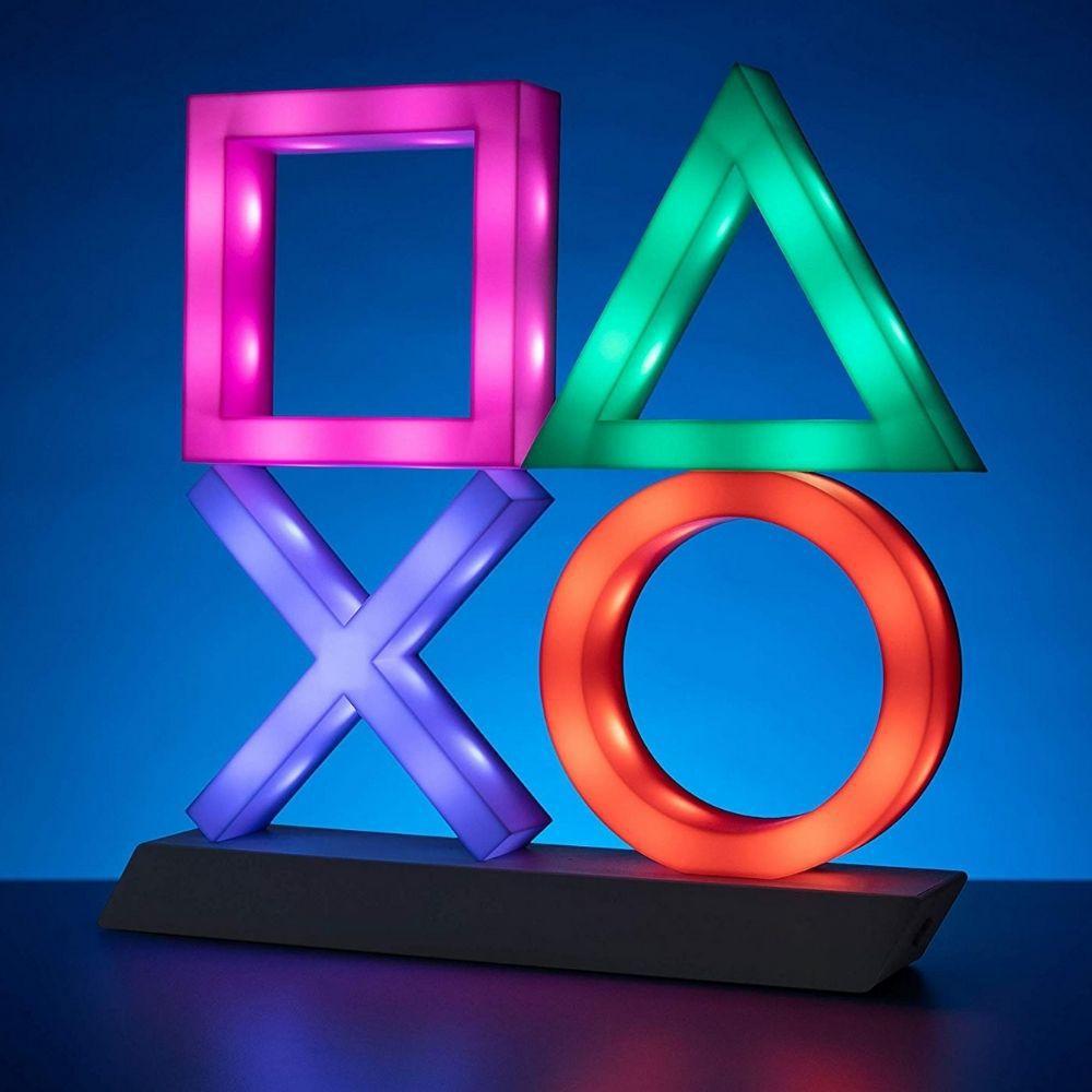 Playstation Icons Led Lamp Light Ps Decor Game Room-xinru