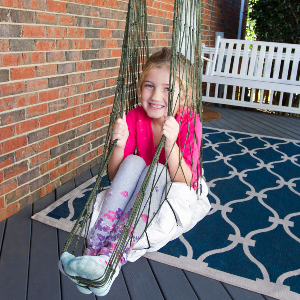 Fun Mesh Swing Seat Hanging Hammock-xinru