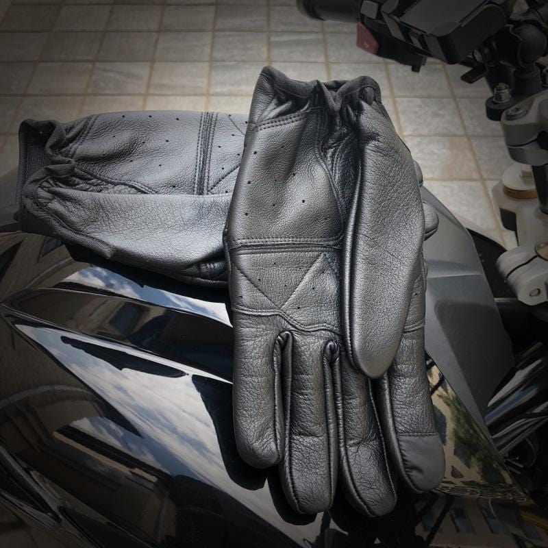 Motorcycle Leather Gloves Touch Screen-xinru