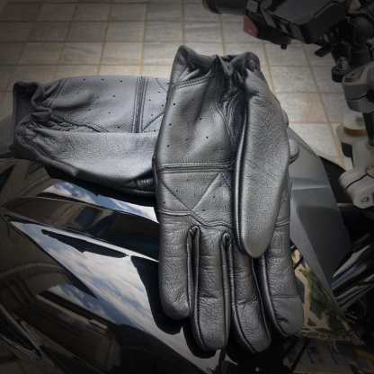 Motorcycle Leather Gloves Touch Screen-xinru