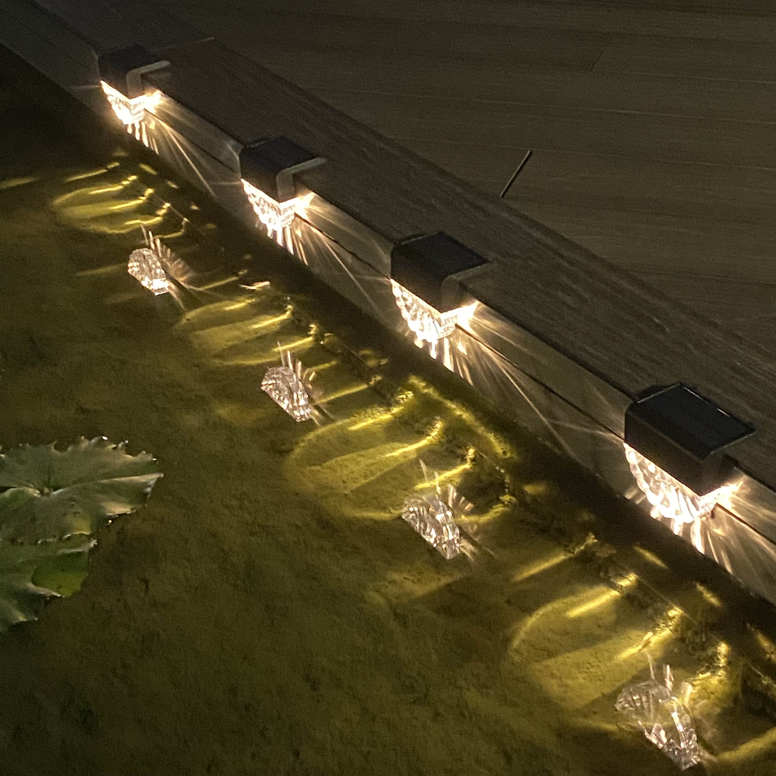 Waterproof Voltage Solar Powered Integrated LED Deck Light-xinru