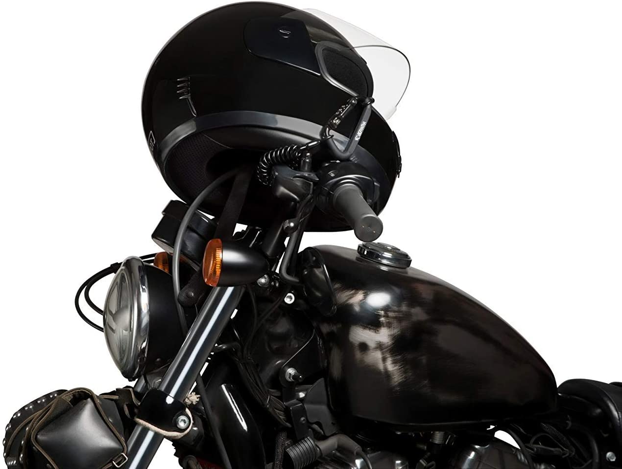 Motorcycle Helmet Lock & Cable-xinru shop