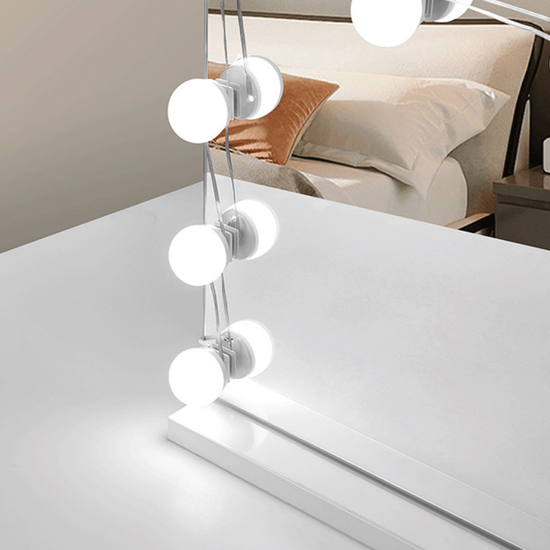 Hollywood Style Touch Control Makeup Mirror Vanity LED Light Bulbs Kit-xinru