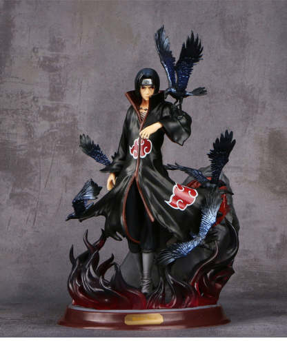 Naruto Shippuden Uchiha Itachi Pvc Action Figure Toy Collection Model Crow-xinru