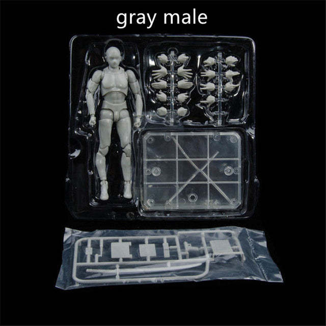 Anime Action Figure Toy Body Kun Body Chan Collectible-xinru