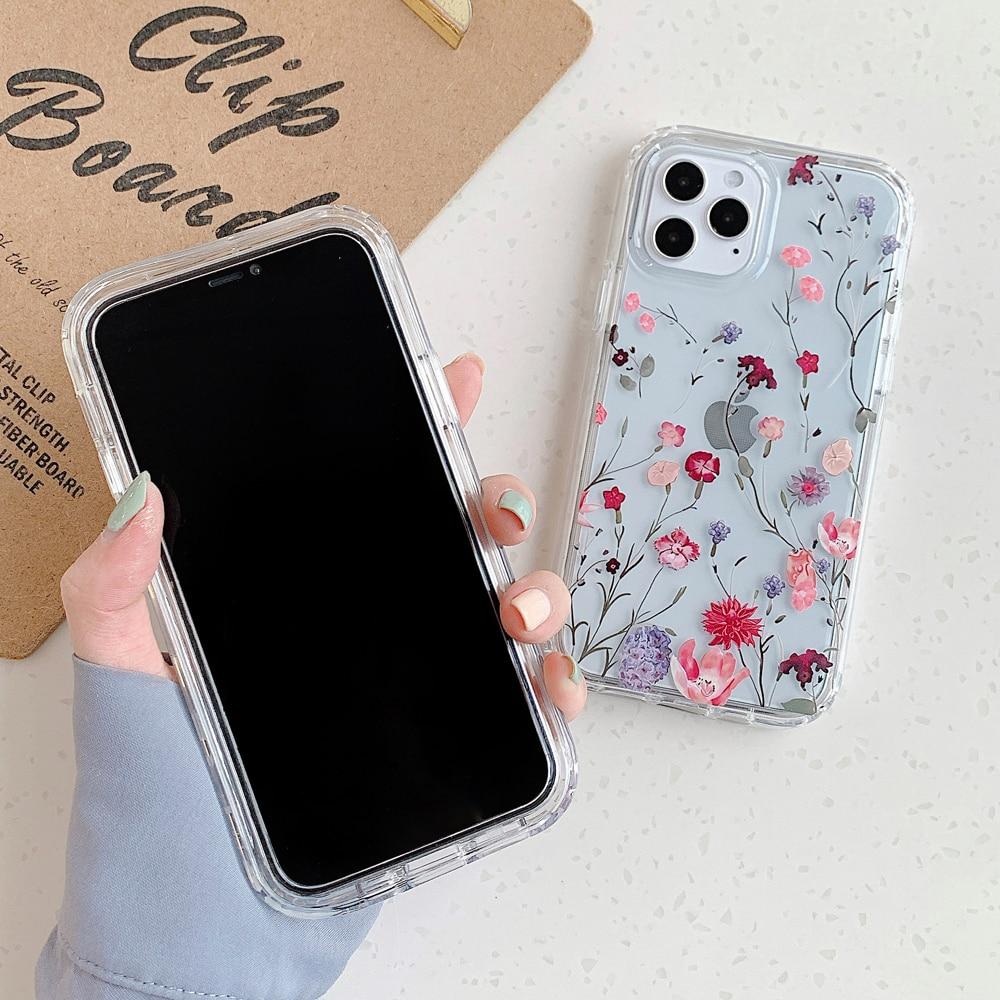 Shockproof Floral Case-xinru