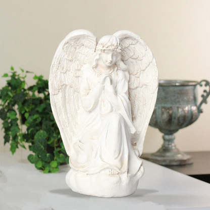 Solar Praying Angle Statue Garden Light-xinru