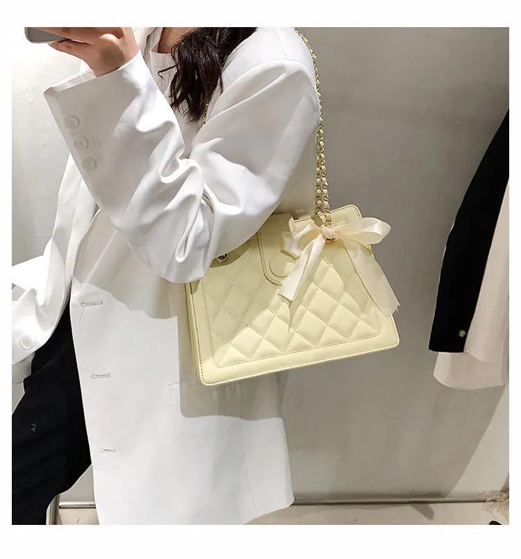 チェーンショルダーメッセンジャーバッグ-xinru shop