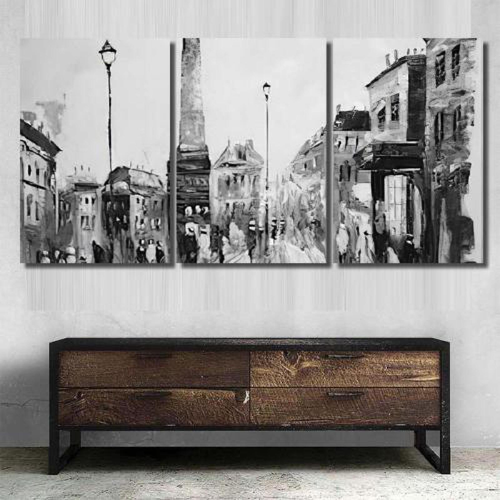 Black White Paintings-xinru shop