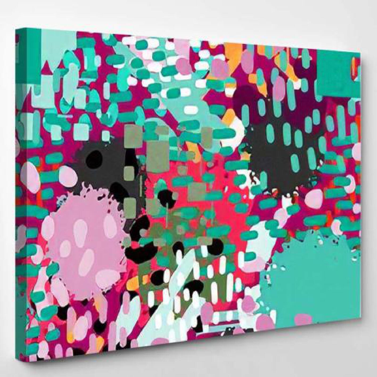 Distressed Seamless Pattern Paint Spots Watercolor-xinru shop