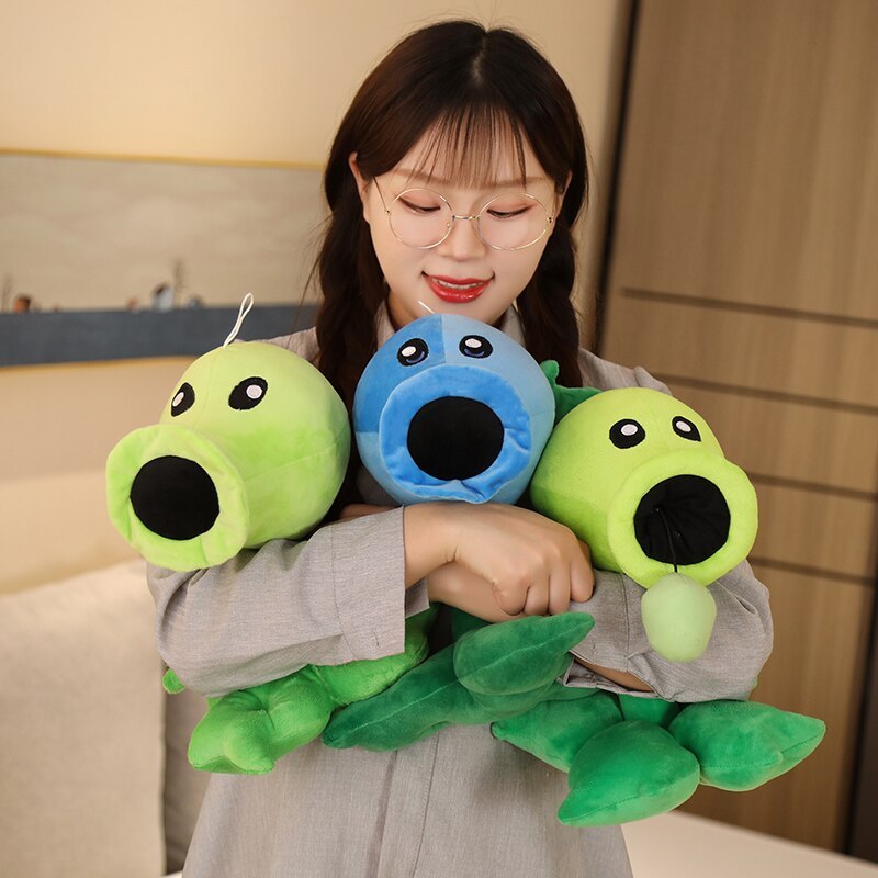 Plants vs Zombies Collectible Plush Doll Bag Pendant Soft Toy-xinru