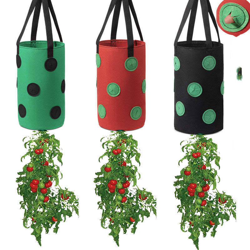 Gallon Strawberry Grow Bags Multi-Port Containers Garden Supplies-xinru