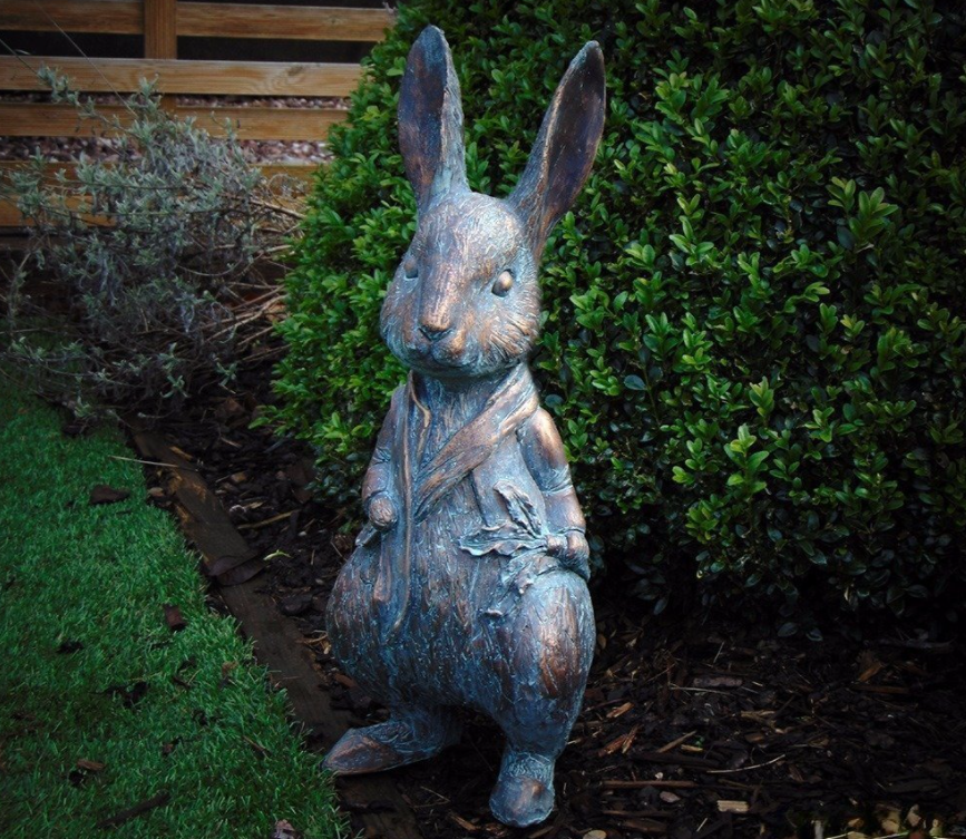 Beatrix Potter Ornament Set Hand Cast Stone Garden Resin Statue Ornament-xinru