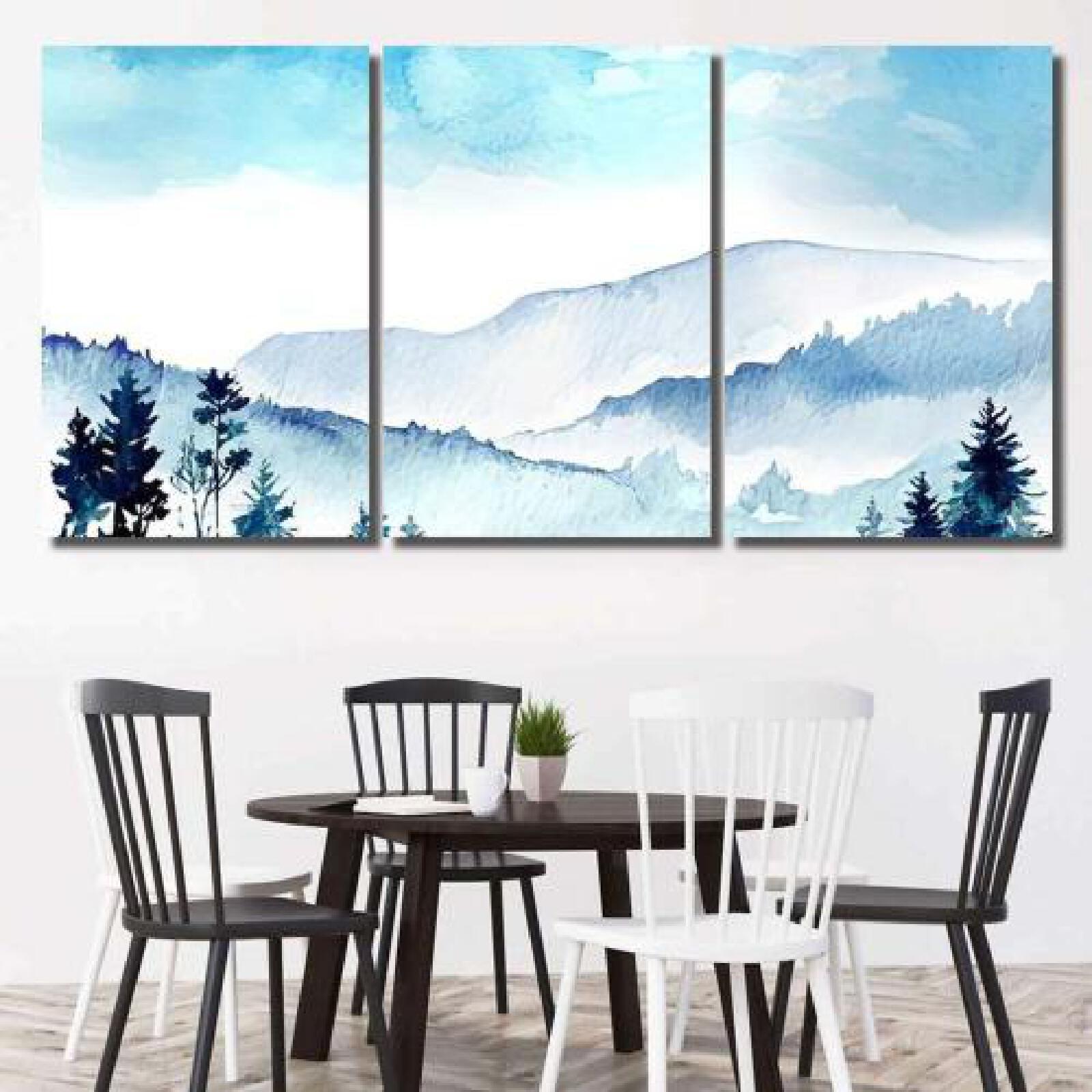 Watercolor Mountains-xinru shop