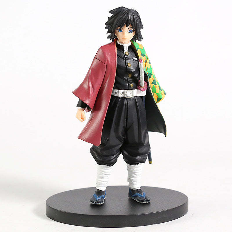 Demon Slayer Anime Figure Kamado Tanjirou Hinokami Kagura Action Figure-xinru
