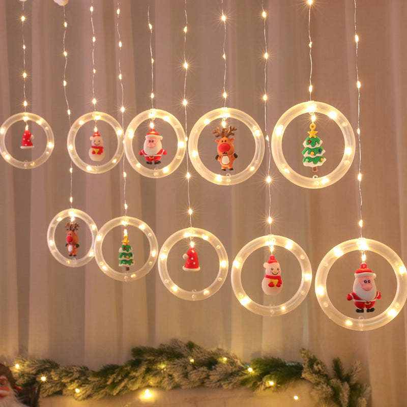 LED Wishing Light String Doll Ball Light-xinru