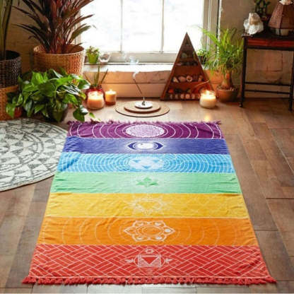 Rainbow Chakra Tapestry-xinru shop