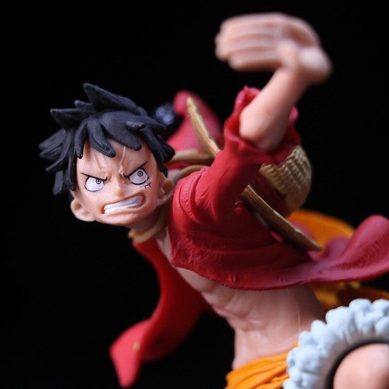 One Piece Monkey D Luffy Sailing Again 26cm Model PVC Action Figure-xinru