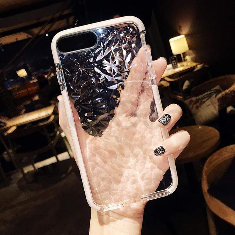 Diamond Transparent Case-xinru