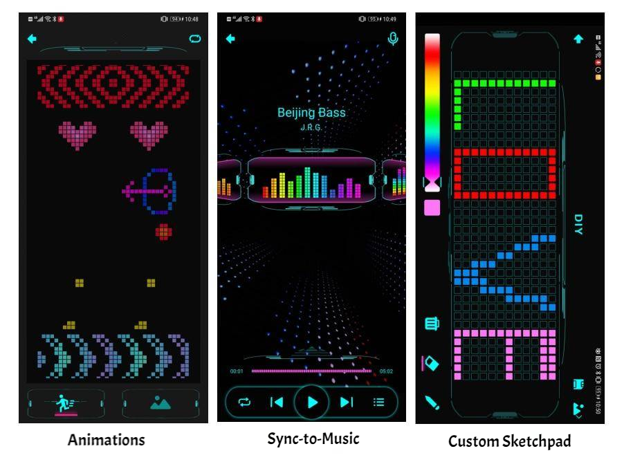 Neon LED Light Up Glasses Cyberpunk Goggles Celebration Party Events-xinru