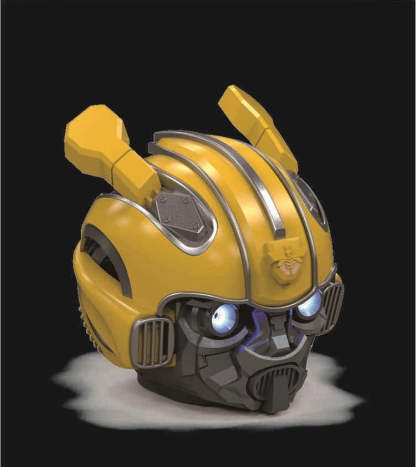 Bumblebee Wireless Mini Bluetooth Speaker Helmet Audio-xinru