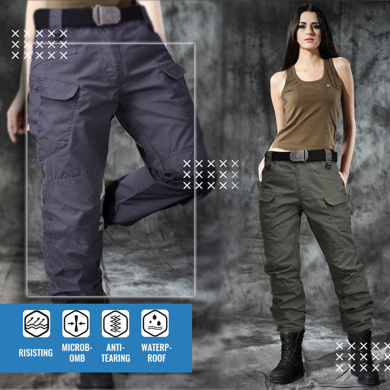 Ladies Outdoor Climbing Waterproof Tactical Pants-xinru