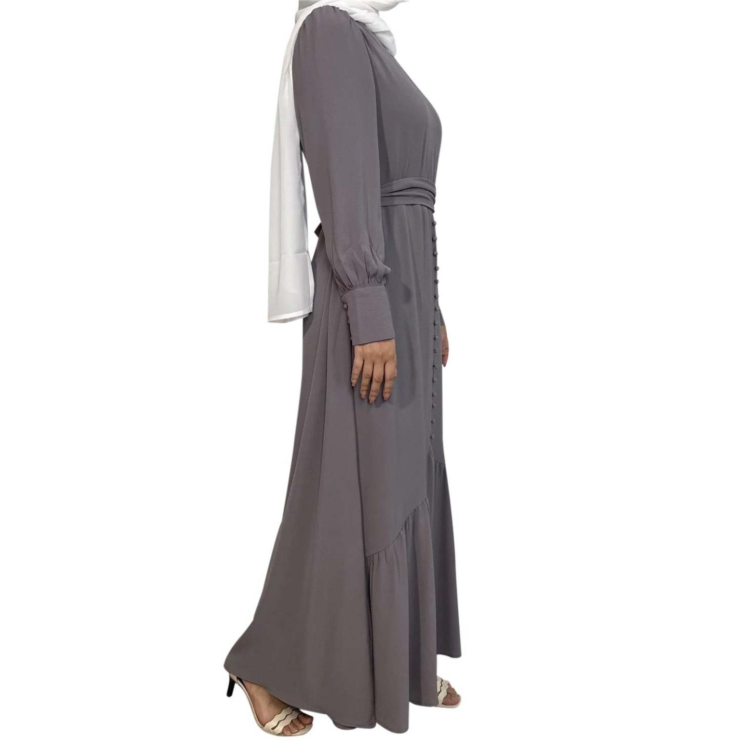 Muslim Elegant Party Casual Dress Ramadan Gift-xinru