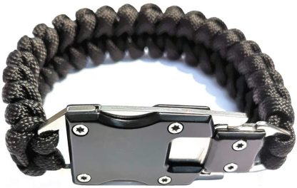 Adjustable Survival Paracord Bracelet Wrist Strap-xinru