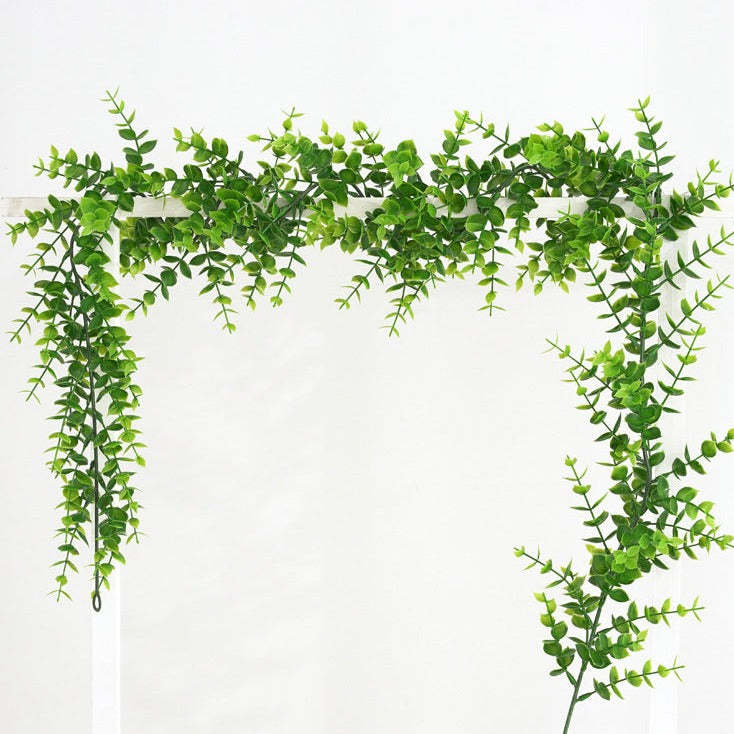 5 PCS Artificial Eucalyptus Spring Garlands Fake Greenery Vines-xinru