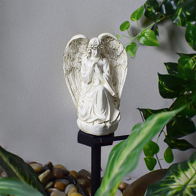 Solar Praying Angle Statue Garden Light-xinru