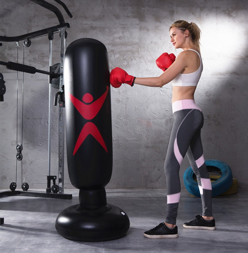 Fitness Inflatable Vertical Boxing Column Thickened 1.6 Meters High-xinru shop