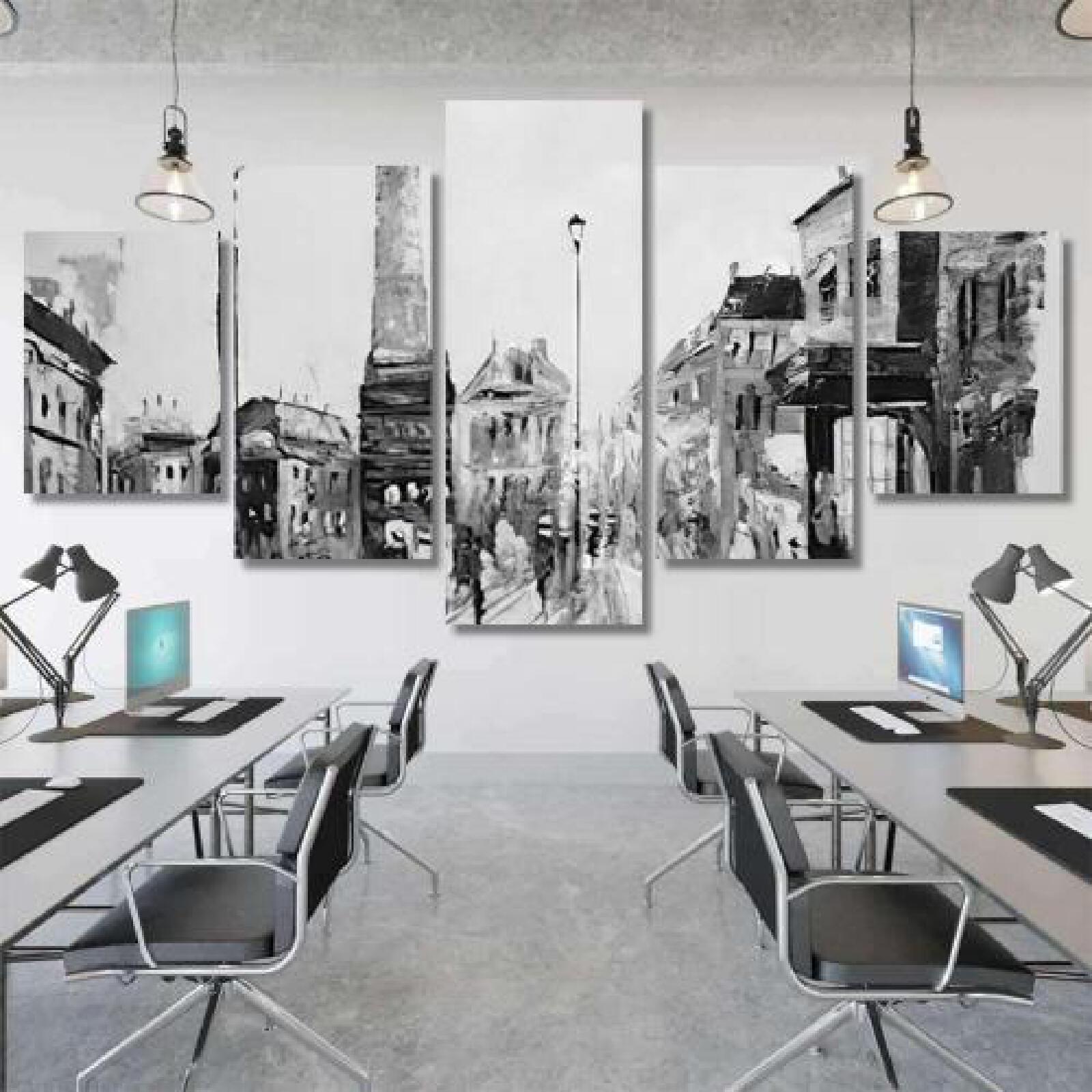 Black White Paintings-xinru shop