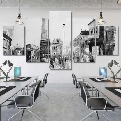 Black White Paintings-xinru shop